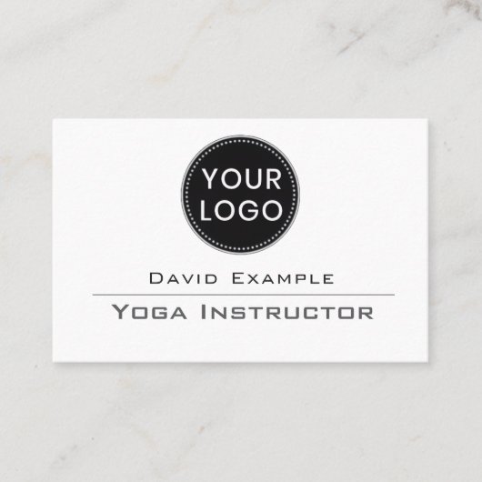 Yoga Instructor 名刺 (正面)