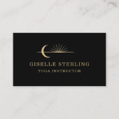 Yoga Instructor Celestial Sun Moon 名刺 (正面)