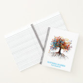 Yoga Instructor Wellness Mindful Gift notebook ノートブック (内部)