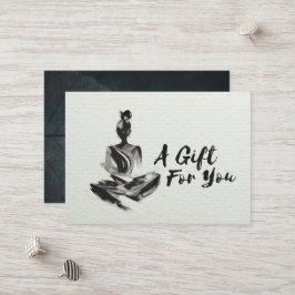 Yoga Instructto Lotus Meditationギフト券 割引カード