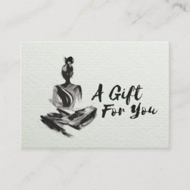 Yoga Instructto Lotus Meditationギフト券 割引カード