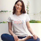 Yoga is my Happy Hour Tシャツ