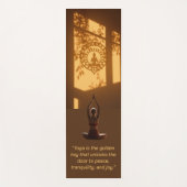 Yoga is the Golden Key ヨガマット (正面)