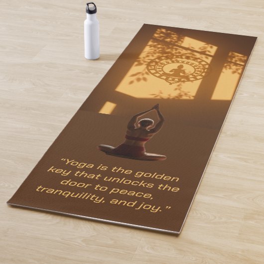 Yoga is the Golden Key ヨガマット (インサイチュ)