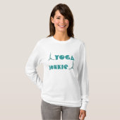 Yoga Junkie - Yoga Hooded Shirt (長袖) Tシャツ (正面フル)