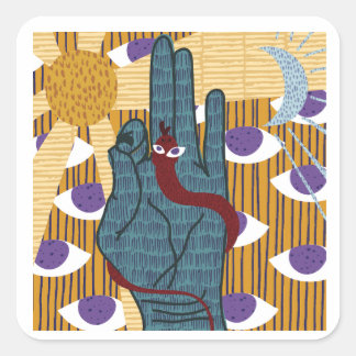 Yoga Kundalini shakti スクエアシール