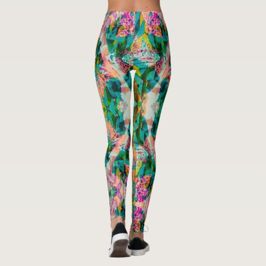 Yoga Leggings Bunt レギンス (裏面)