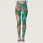 Yoga Leggings Bunt レギンス (正面)