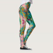 Yoga Leggings Bunt レギンス (右)