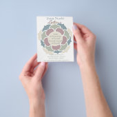 Yoga Lotus チラシ (手)