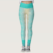 Yoga Lotus tattoo レギンス (正面)