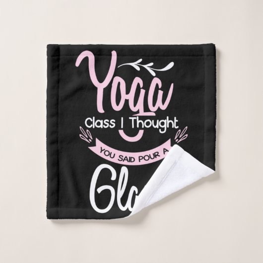 Yoga Lover | Yoga Class I Thought You Said ウォッシュタオル (ウォッシュタオル)
