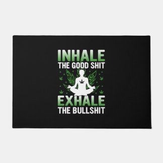 Yoga Lover | Yoga Inhale The Good ドアマット
