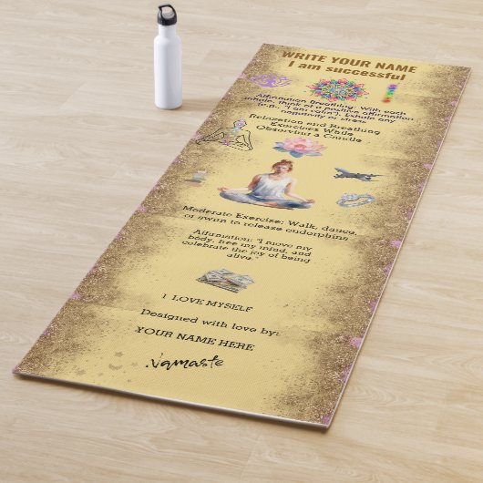 Yoga Mandala Peace Serenity Antistress Calm Relax ヨガマット (インサイチュ)