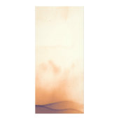 Yoga Mandala Sun Salon Price List Rack Card ラックカード (裏面)