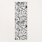 Yoga Matの白黒 ヨガマット (正面)