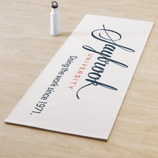 Yoga Mat – オレンジバックで作業を行う ヨガマット (インサイチュ)