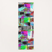 Yoga Mat – Abstract Grid ヨガマット (正面)