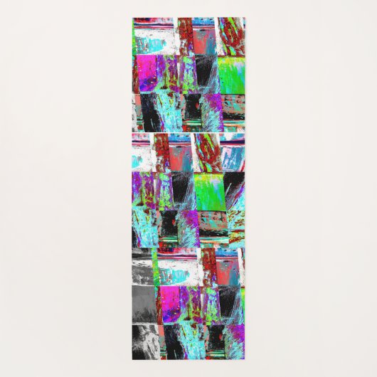 Yoga Mat – Abstract Grid ヨガマット (裏面)