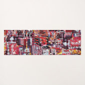 Yoga Mat – Fragmented Pulse ヨガマット (裏面(横))