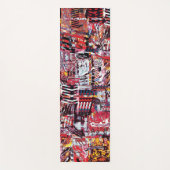 Yoga Mat – Fragmented Pulse ヨガマット (正面)