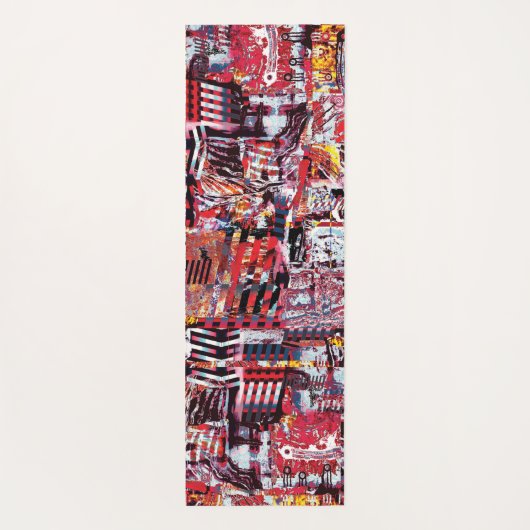 Yoga Mat – Fragmented Pulse ヨガマット (裏面)