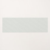 Yoga Mat - Green Stripe Patterns ヨガマット (裏面(横))