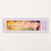 Yoga Mat | Inspirational Tranquil Goddess  ヨガマット (正面(横))