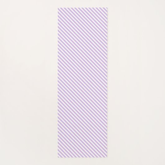 Yoga Mat - Lilac Stripe Patterns ヨガマット (裏面)