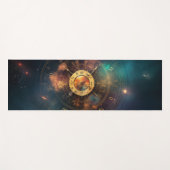 Yoga Mat met Zodiact Symbool   ヨガマット (正面(横))