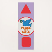 Yoga Mat , Peace theme designed yoga mat ヨガマット (正面)
