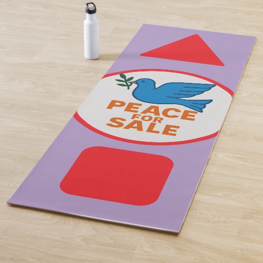 Yoga Mat , Peace theme designed yoga mat ヨガマット (インサイチュ)