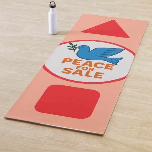 Yoga Mat , Peace theme designed yoga mat ヨガマット (インサイチュ)