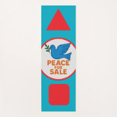 Yoga Mat , Peace theme designed yoga mat ヨガマット (正面)