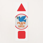 Yoga Mat , Peace theme designed yoga mat ヨガマット (正面)