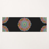 Yoga Mat "Samadhi" (acrylic painting) ヨガマット (正面(横))