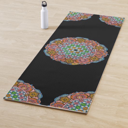 Yoga Mat "Samadhi" (acrylic painting) ヨガマット (インサイチュ)