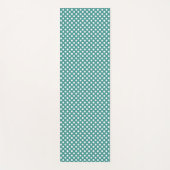 Yoga Mat - Teal Dots Pattern ヨガマット (正面)