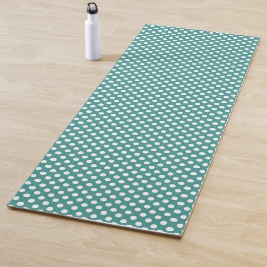 Yoga Mat - Teal Dots Pattern ヨガマット (インサイチュ)