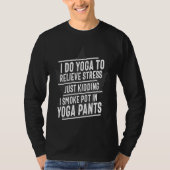 Yoga Meditate Workout Graphic Plus Size Tシャツ (正面)