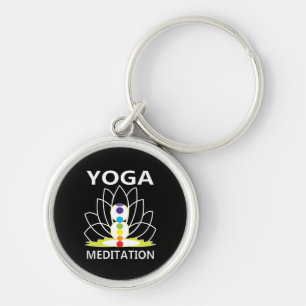 Yoga Meditation キーホルダー