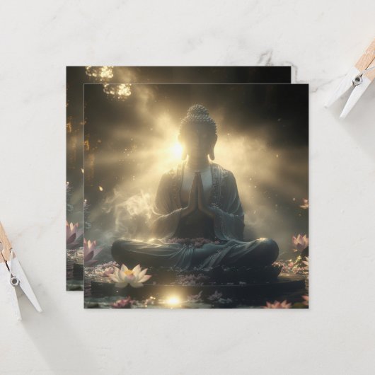 YOGA - MEDITATION - CARPE DIEM カード (正面/裏面インサイチュ)