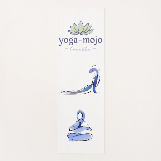 Yoga-Mojo - マットの上で ヨガマット (正面)