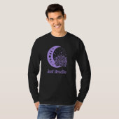 Yoga Moon Phase Lotus Flower Reiki Meditation Just Tシャツ (正面フル)
