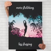 Yoga Motivation Wall Art ポスター