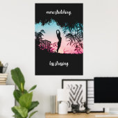 Yoga Motivation Wall Art ポスター (ホームオフィス)