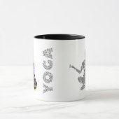 Yoga Mug – Find Your Balance in Every Sip マグカップ (中央)