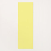 Yoga para mujer con flores sobre amarillo ヨガマット (裏面)