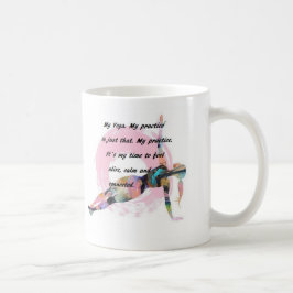 Yoga phrases MUG コーヒーマグカップ