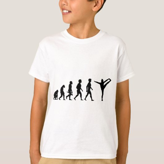 Yoga Pilates Meditation Workout Cardio Evolution Tシャツ (正面)